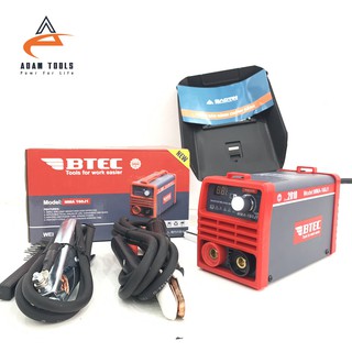 Máy Hàn mini inverter BTEC MMA-160J1 2 tụ 470 kéo que 2.5ly liên tục máy vẫn mát bảo hành 12 tháng trên toàn quốc