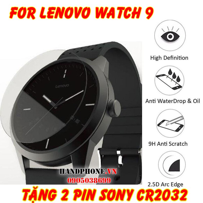 Kính cường lực cho đồng hồ thông minh Lenovo Watch 9