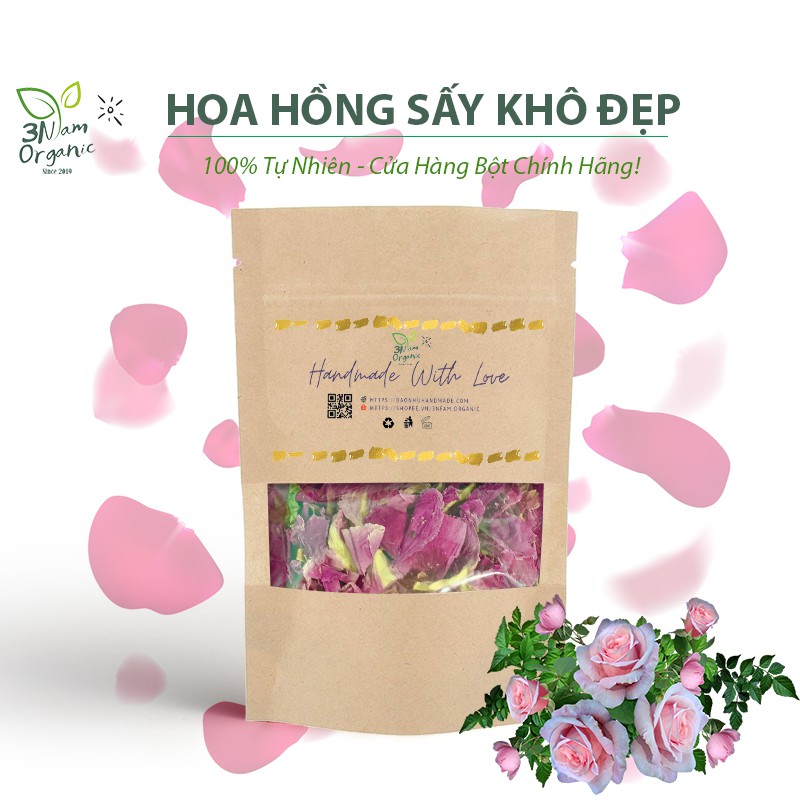 Cánh Hoa Hồng Sấy Khô