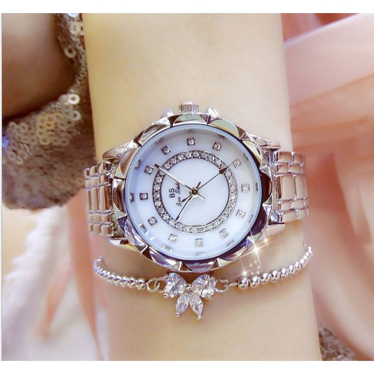 [❤️HÀNG CHÍNH HÃNG❤️]  Đồng Hồ Nữ Bs 60 bee sister Chính Hãng, Không Bay Màu, Chống Nước, Bảo Hành 1 năm.