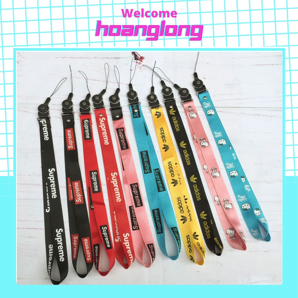 Dây Đeo Điện Thoại Sỉ , Dây Đeo Thẻ STRAP Bản To 15 Mẫu - Phụ kiện Hoàng Long