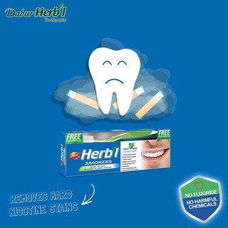 DABUR HERB'l - Kem đánh răng dành cho người hút thuốc lá
