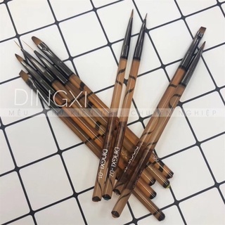 SET 9 CỌ DINGXI cáng Nâu trong
