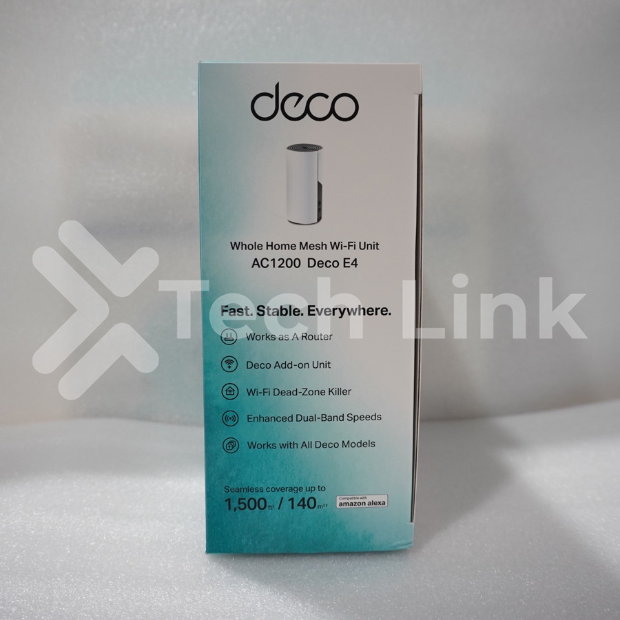 [Hỏa tốc] Hệ Thống Wi-Fi Mesh TP-Link Deco E4 Dành Cho Gia Đình Chuẩn AC1200