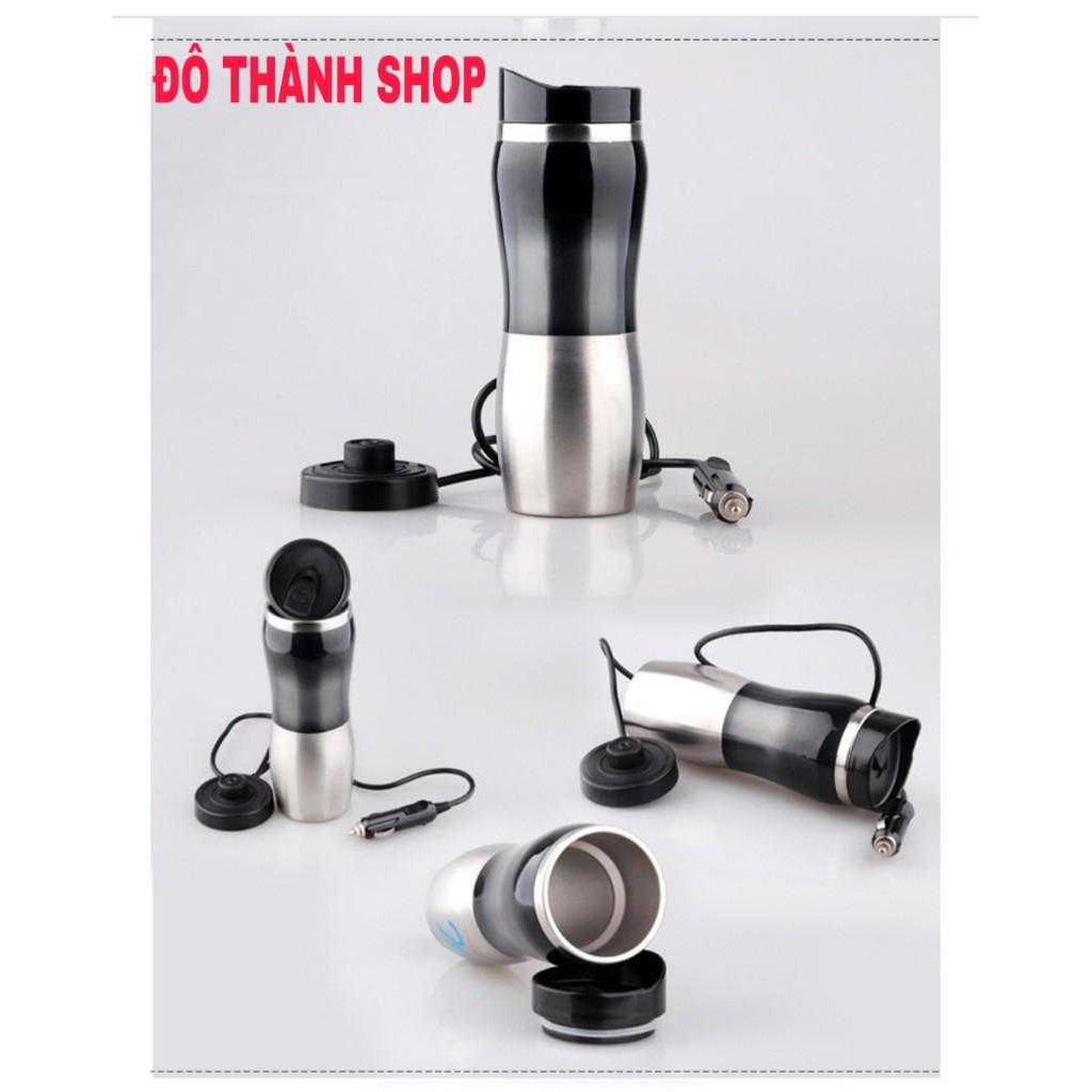 Ấm đun nước pha trà trên ô tô CAO CẤP 400ml SPORT MAN bảo hành 6 tháng 1 tuần đổi mới
