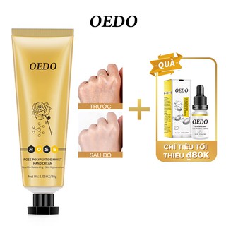 Kem dưỡng da tay OEDO dưỡng ẩm chống Lão Hóa Giảm Khô Và Thô Ráp tinh chất hoa hồng giúp dưỡng da tay 30g