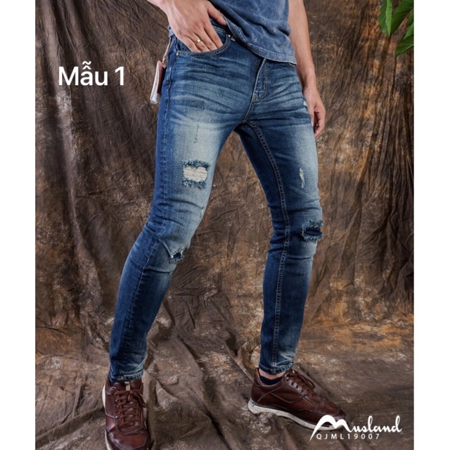 QUẦN JEAN NAM CAO CẤP Slim Fit (Size 28-34) QN328