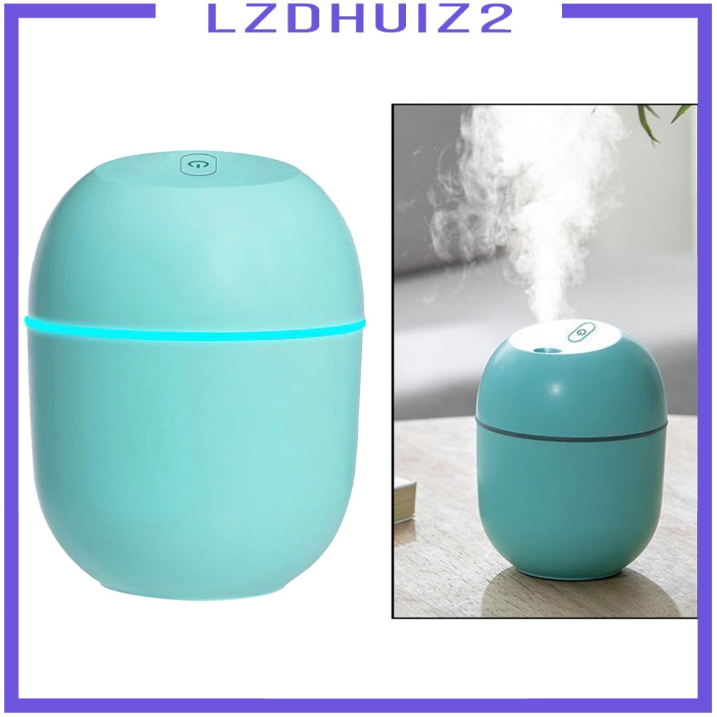 [Hàng mới về] Máy tạo ẩm không khí mini siêu âm có đèn led 220ml chất lượng cao