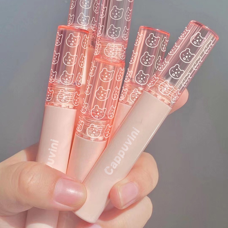 Son Kem Bóng Cappuvini Bubbly Bear Lip Glaze
