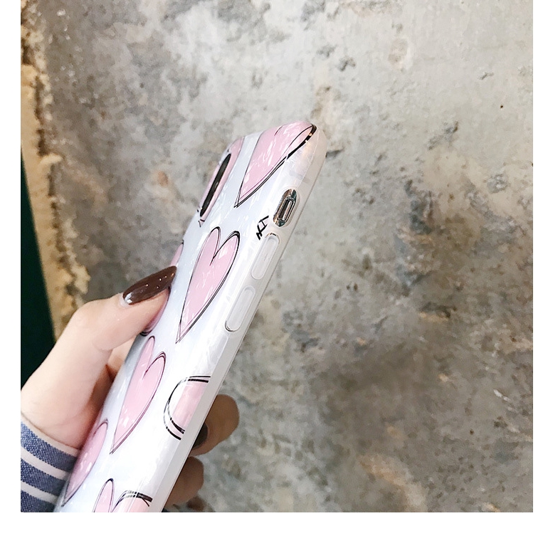 Ốp Điện Thoại Mềm Hình Trái Tim Đơn Giản Cho Iphone Xs Max 7plus / 8 6s 11pro | BigBuy360 - bigbuy360.vn