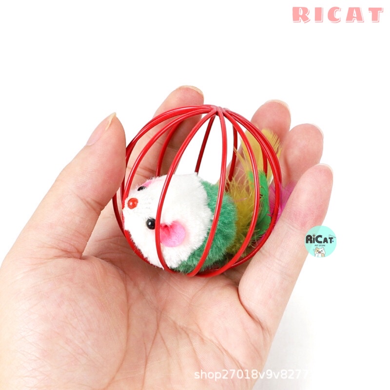 Đồ chơi cho Mèo cưng - Bóng Lồng Chuột