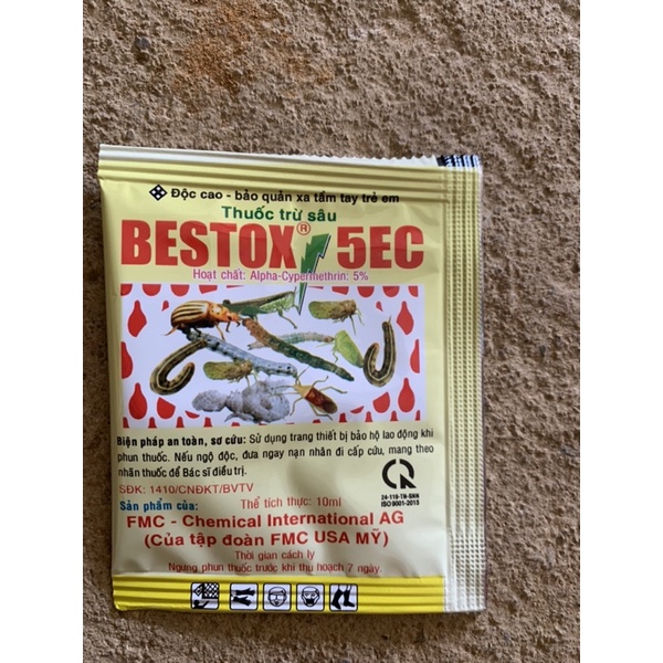 BESTOX 5EC-Alpha Cypermethrin5%- Dùng cho cây