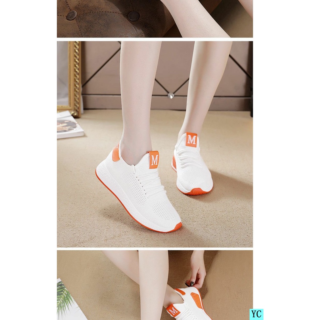 Giày Thể Thao Vải Canvas Phối Lưới Thoáng Khí Thời Trang Xuân Thu Cho Phụ Nữ Trung Niên