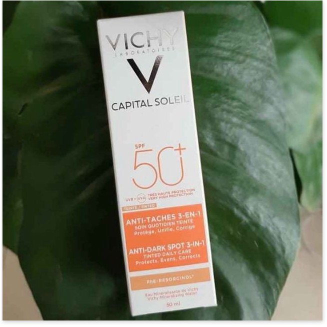 [Mã giảm giá mỹ phẩm chính hãng] VICHY Idéal Soleil Anti Taches Anti Dark Spots Spf 50+ - Kem Chống Nắng Mẫu Mới 50ml