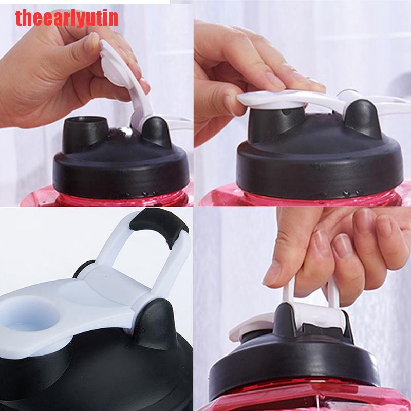 UTIN 2.2L Water Bottle Sports Gym Jug Dumbbell Dumbell Shaped Workout Fitness Protein