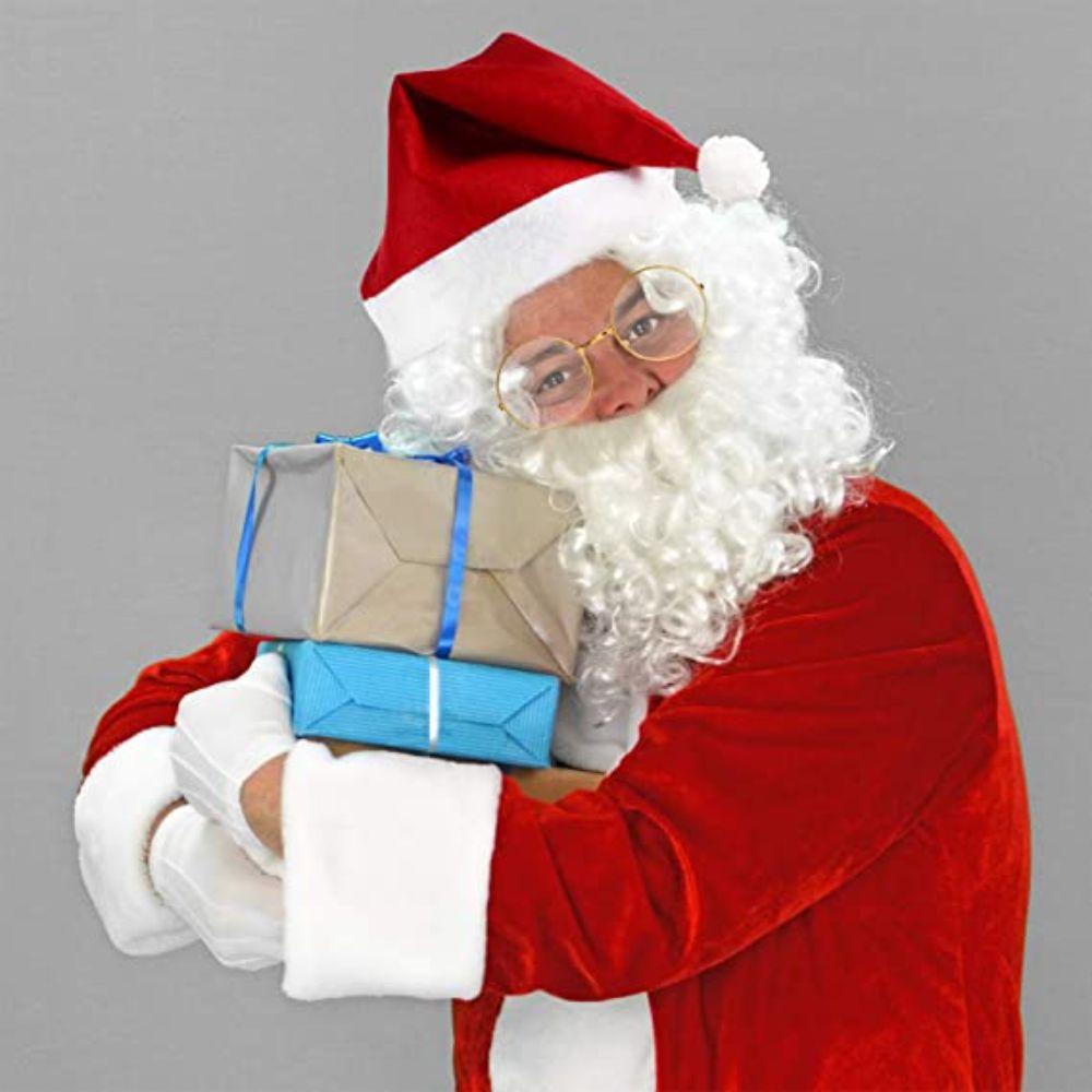 SKJK Tóc Giả Râu Trắng Hình Ông Già Noel Vui Nhộn Cho Lễ Hội / Tiệc Tùng