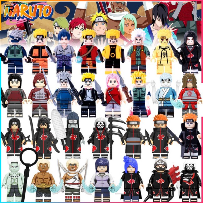 Mô Hình Đồ Chơi Lego Nhân Vật Uchiha Itachi Sasuke Trong Naruto