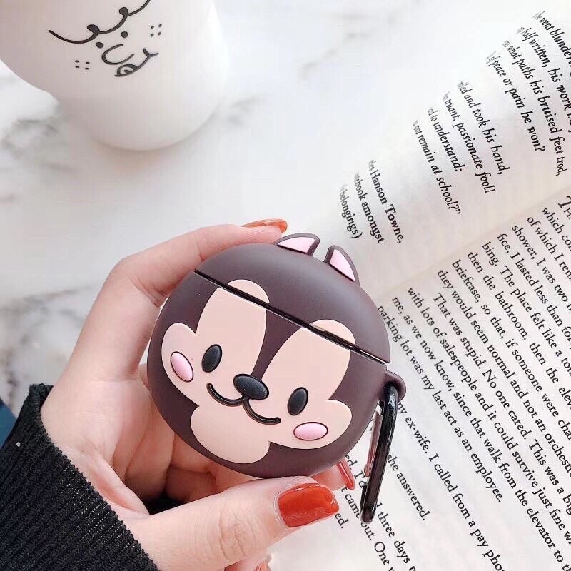 Vỏ Bảo Vệ Tai Nghe Airpods 1/Airpods 2 Hình Kute Ngộ Nghĩnh