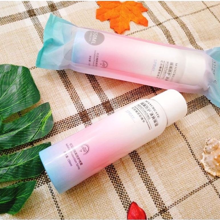 Xịt chống nắng Maycreate nâng tông nội địa Trung Chai 150ml