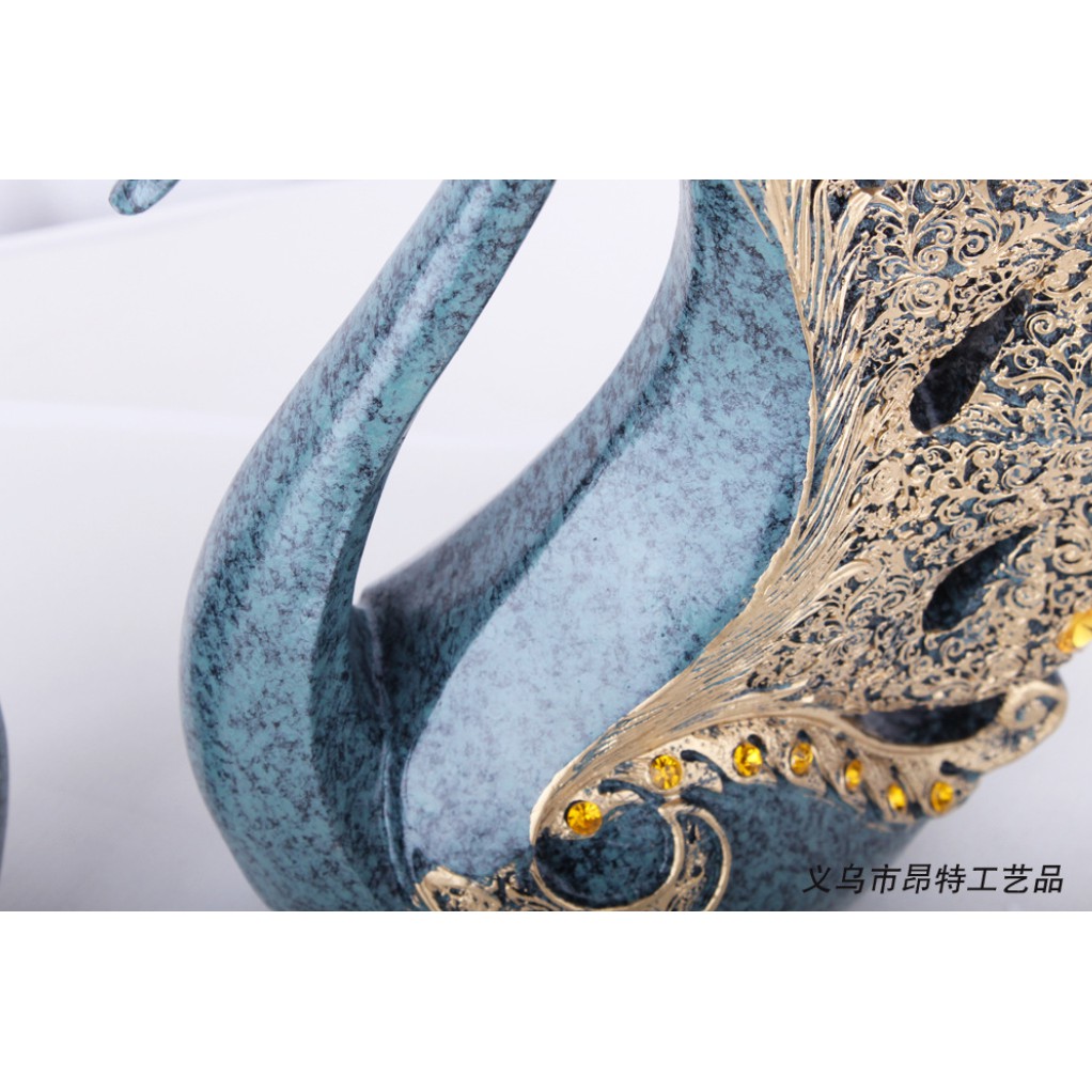 tượng thiện nga. cặp đôi uyên ương trang trí