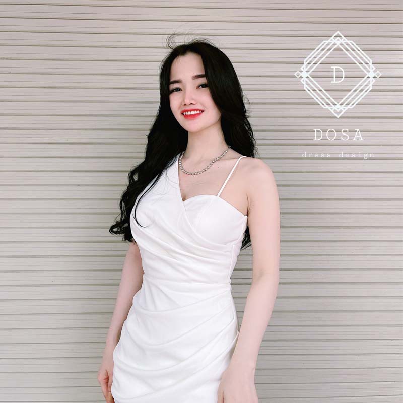 Váy đầm nữ 2 dây cúp ngực dáng ngắn Sexy- Đầm váy nữ tiểu thư dự tiệc dáng ôm chất Xleo co giãn 4 chiều mặc siêu thích | BigBuy360 - bigbuy360.vn