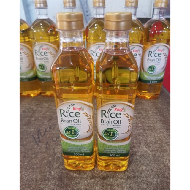 Dầu gạo thái lan King Rice bran oil (500ml)