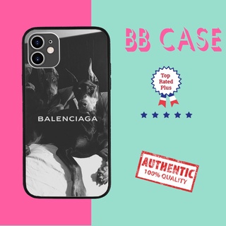 Ốp Lưng  cuốn hút ốp IP BALENCIAGA hình hai chú chó cực đẹp dành cho Iphone 5 đến 12 Promax SUPPOD00052