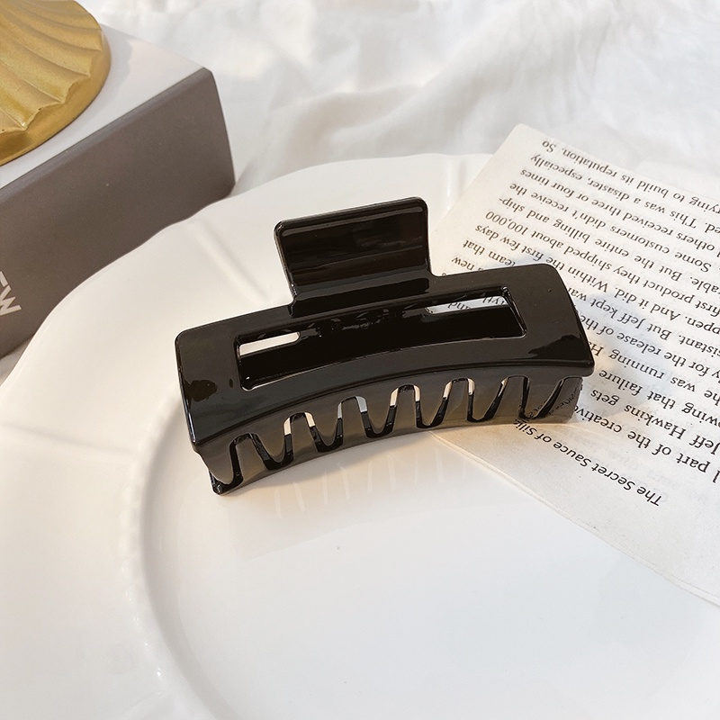 Kẹp tóc Acrylic lớn ngọt ngào ngọt ngào thời trang Hàn Quốc