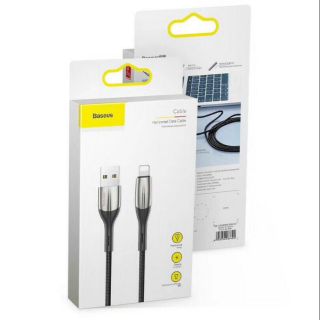 Cáp sạc nhanh truyền dữ liệu cho iphone, ipad Baseus Horizontal 1M - 2M Chính Hãng