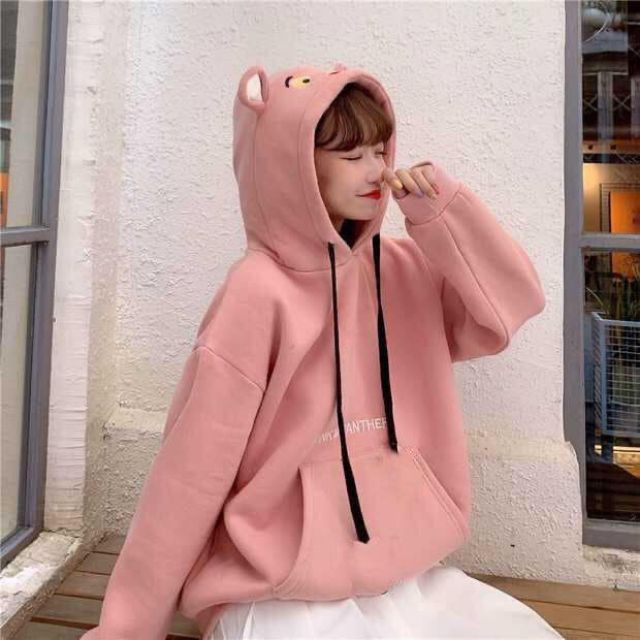 ÁO HOODIE TAI GẤU