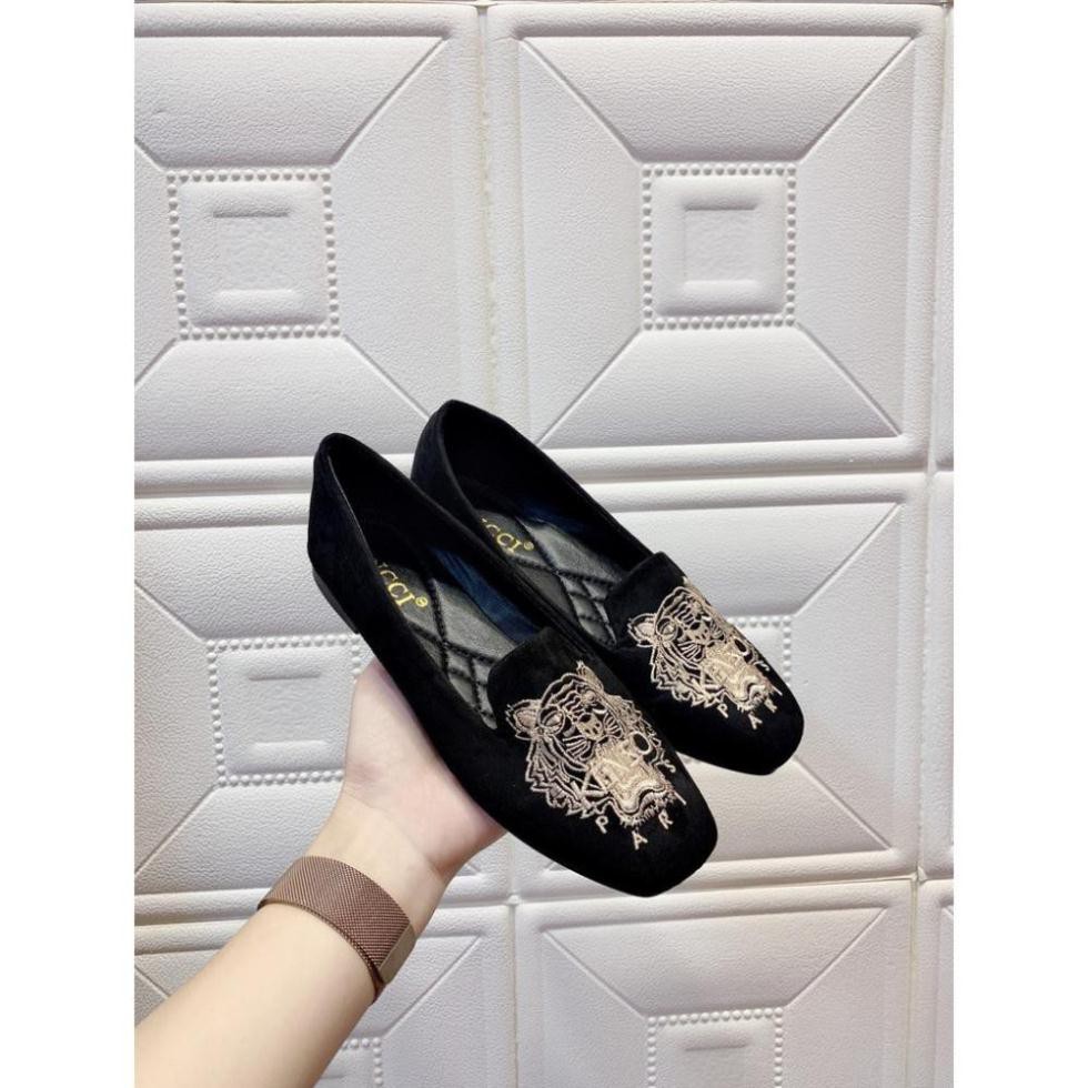 Giày búp bê  thêu hổ Siêu đẹp