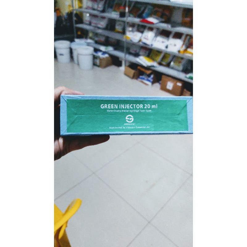 Xi lanh sắt 20ml dài ( xịn)