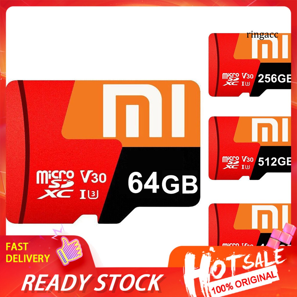 XIAOMI Đầu Đọc Thẻ Nhớ Rachel 64gb / 128gb / 256gb / 512gb / 1tb Tf Chất Lượng Cao | WebRaoVat - webraovat.net.vn