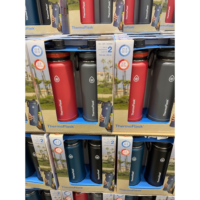 Bình Giữ nhiệt ThermoFlask 710ml. Hàng air Mỹ