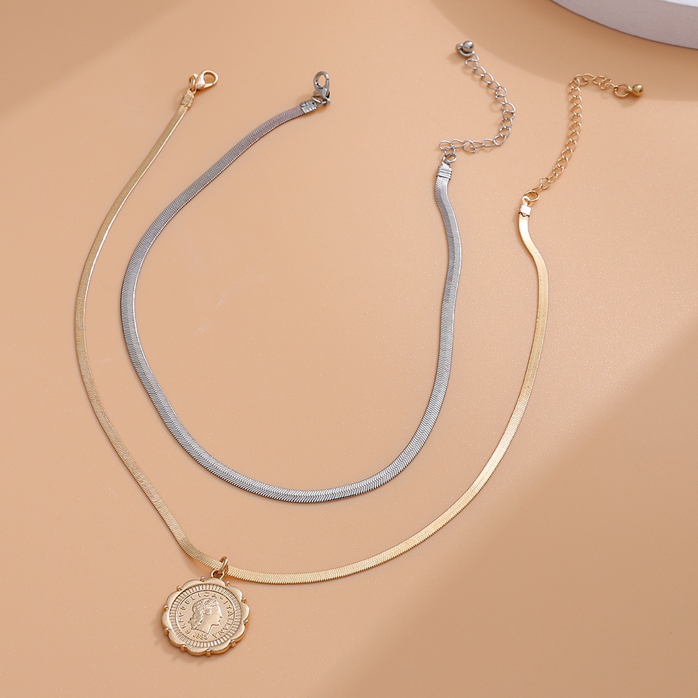 Set 2 Vòng cổ Nhiều Lớp Phong Cách boho Thời Trang Cho Nữ