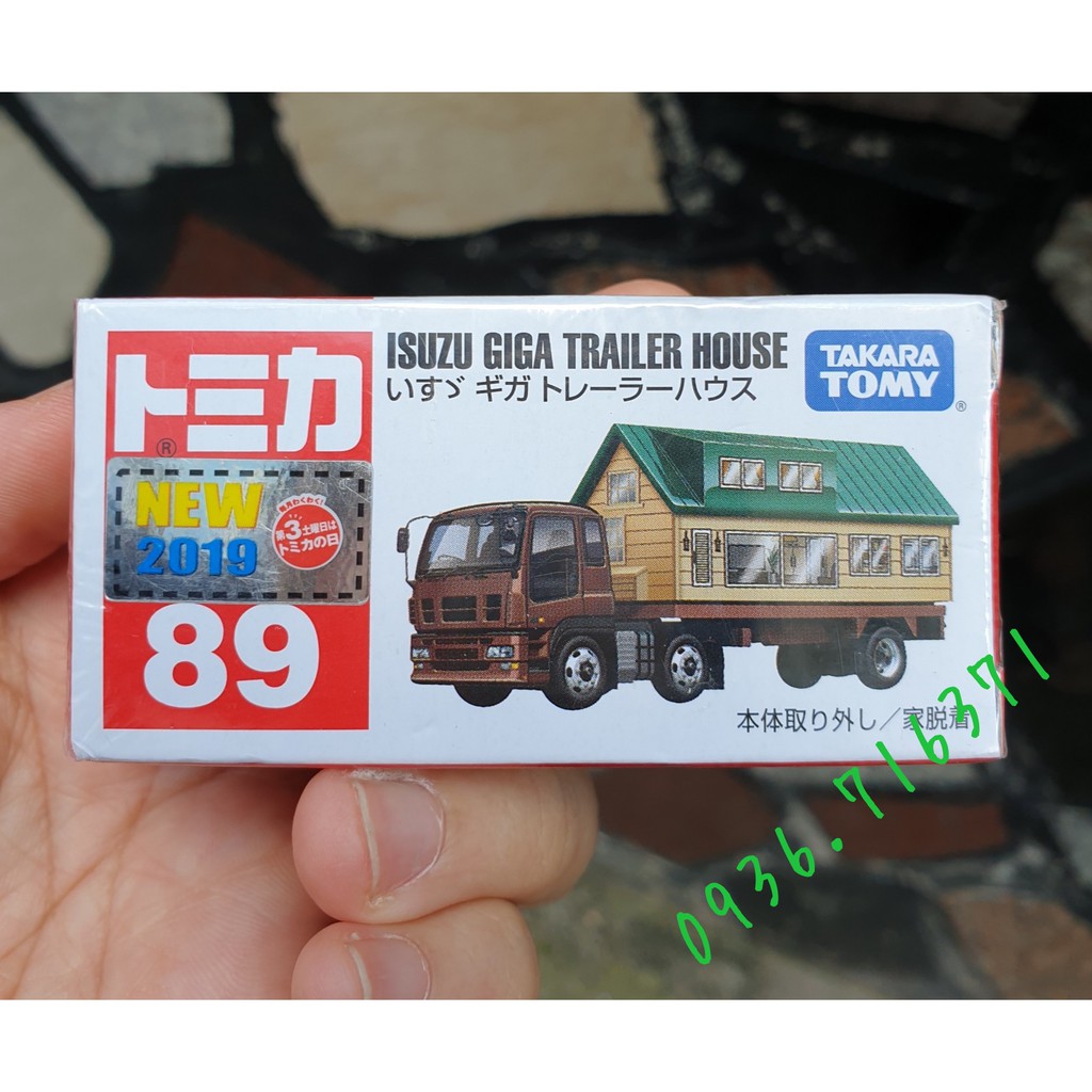 Mô hình xe nhà gỗ di động tomica Nhật Bản No89