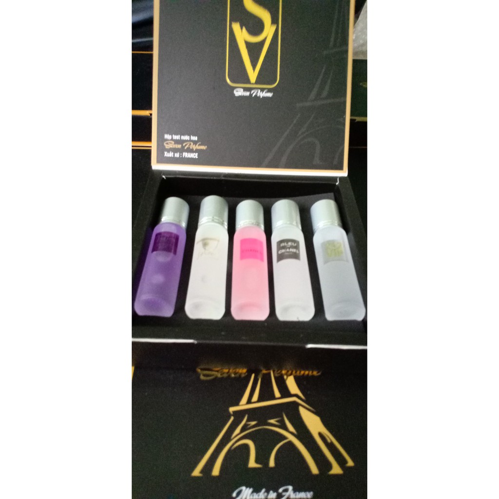 Set Nước hoa 5 chai (dạng lăn)
