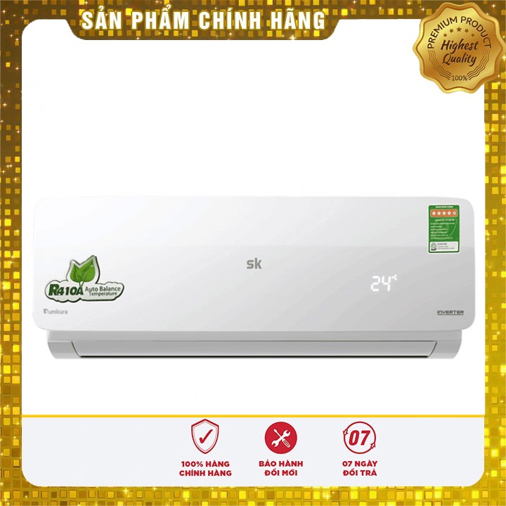 Điều Hòa Sumikura 1 Chiều Inverter 12200Btu APS/APO-120DC NEW Gas R410a