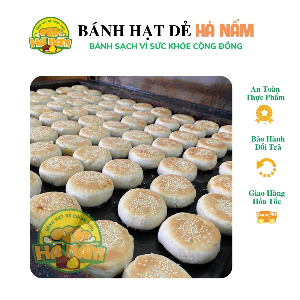 Bánh Hạt Dẻ BANHHN04 Bánh Hạt Dẻ Hà Nấm Chính Hiệu Đặc Sản Lào Cai Siêu Ngon Thơm Bùi Không Béo Combo 4 Hộp Tặng Kèm Túi