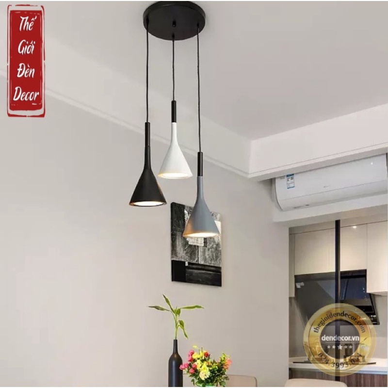 Đèn Thả Decor Bộ 3 Sử Dùng Phòng Ăn