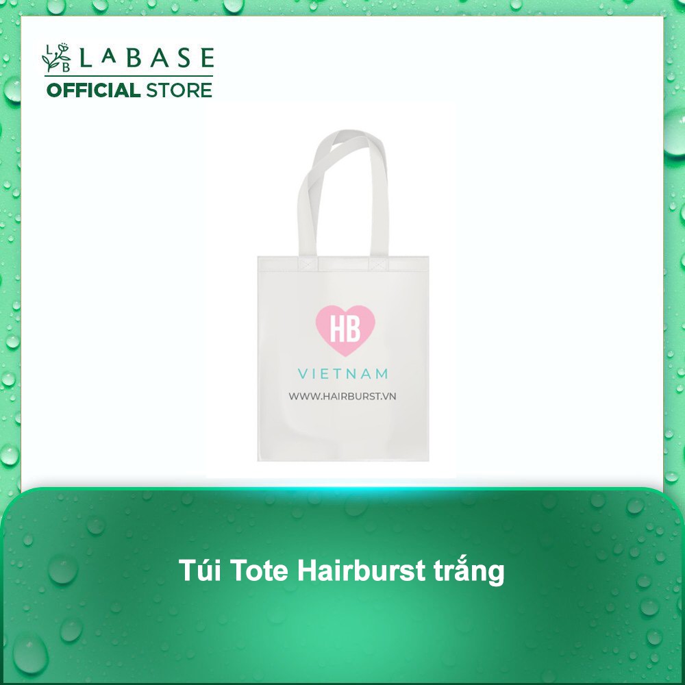 Túi Tote Hairburst Trắng