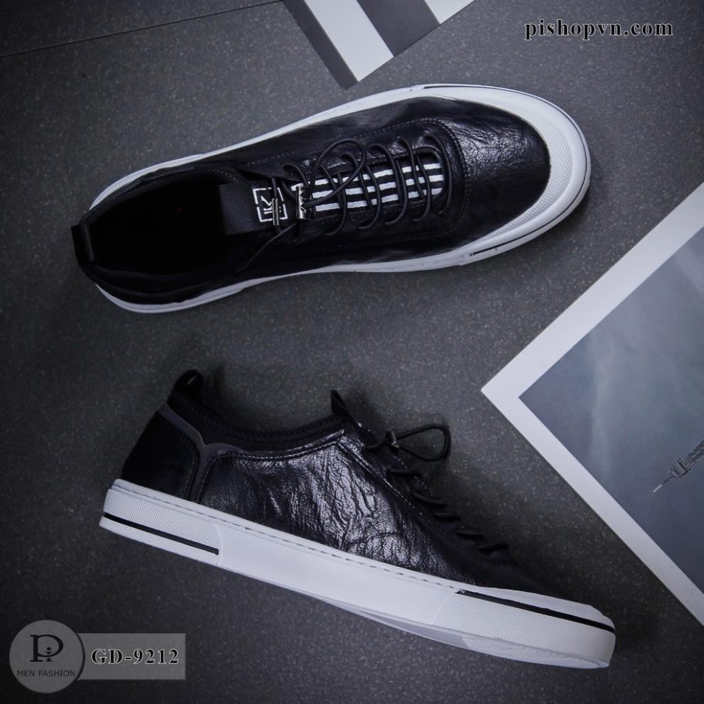Giày Da Nam Thời Trang - Giày Sneaker 2 Màu Cao Cấp - Hàng Fullbox thusamshop | BigBuy360 - bigbuy360.vn