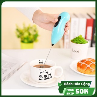 Cây máy đánh trứng, tạo bọt cafe sử dụng pin 2a