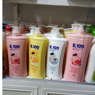 SƯÃ TẮM E100 SILKY 1,2ML VÀ 800ML