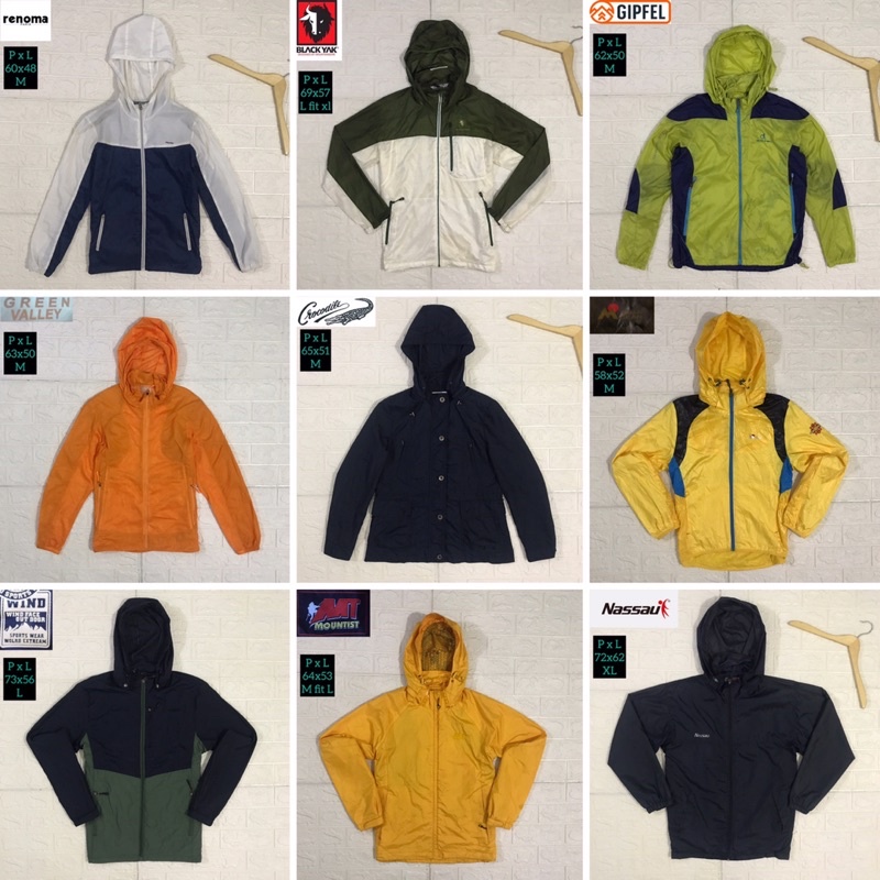 Áo Khoác Dù Mỏng Thích Hợp Chạy Bộ Jkjacket Chính Hãng