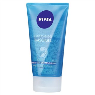Sữa rửa mặt Nivea Erfrischendes waschgel cho da thường và da hỗn hợp