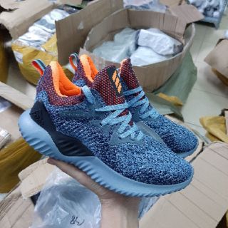 Giày sneaker alpha đốm xanh dương cao cấp