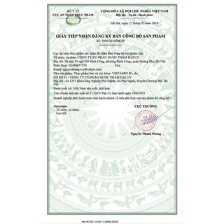 Vitamin B1 lọ 2000 viên