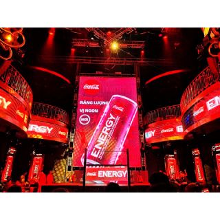 (Mới)[Phiên bản nắp trúng thưởng] Lốc 6 lon Nước tăng lực Coca-Cola Energy . Mua 4 lốc tặng 1 nón kết