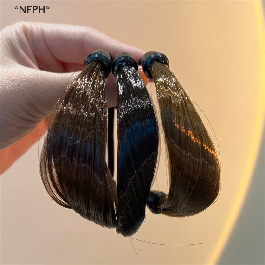 Dây Cột Tóc Giả Co Giãn Hình Tóc Giả Thời Trang